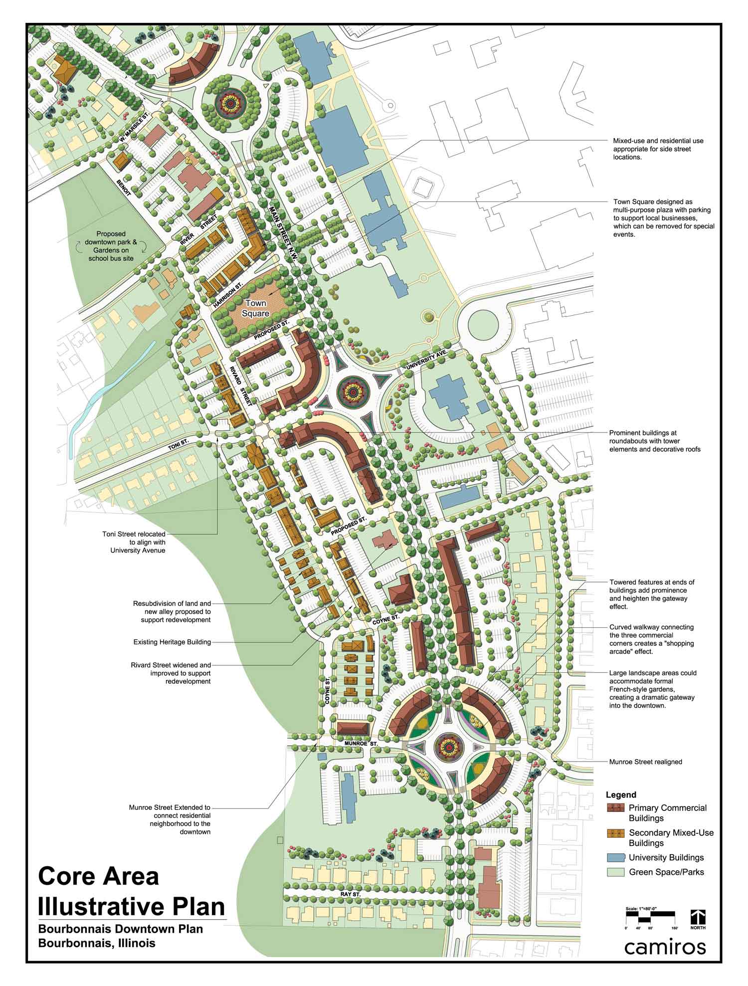 Bourbonnais, IL Comp Plan & Downtown Plan – Camiros, Ltd.